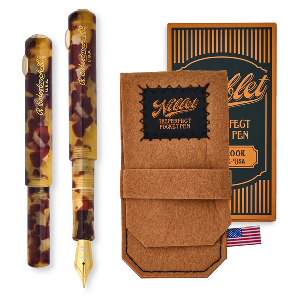 {preorder} Tortoise Niblet Fountain Pen