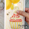 Number Candles 4x6 Clear Stamp Set