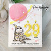 Number Candles 4x6 Clear Stamp Set