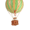 Green Striped Mini Hot Air Balloon