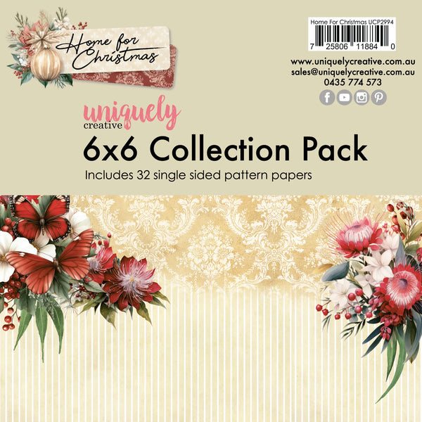 {coming soon!} Home for Christmas 6 x 6 Collection Pack