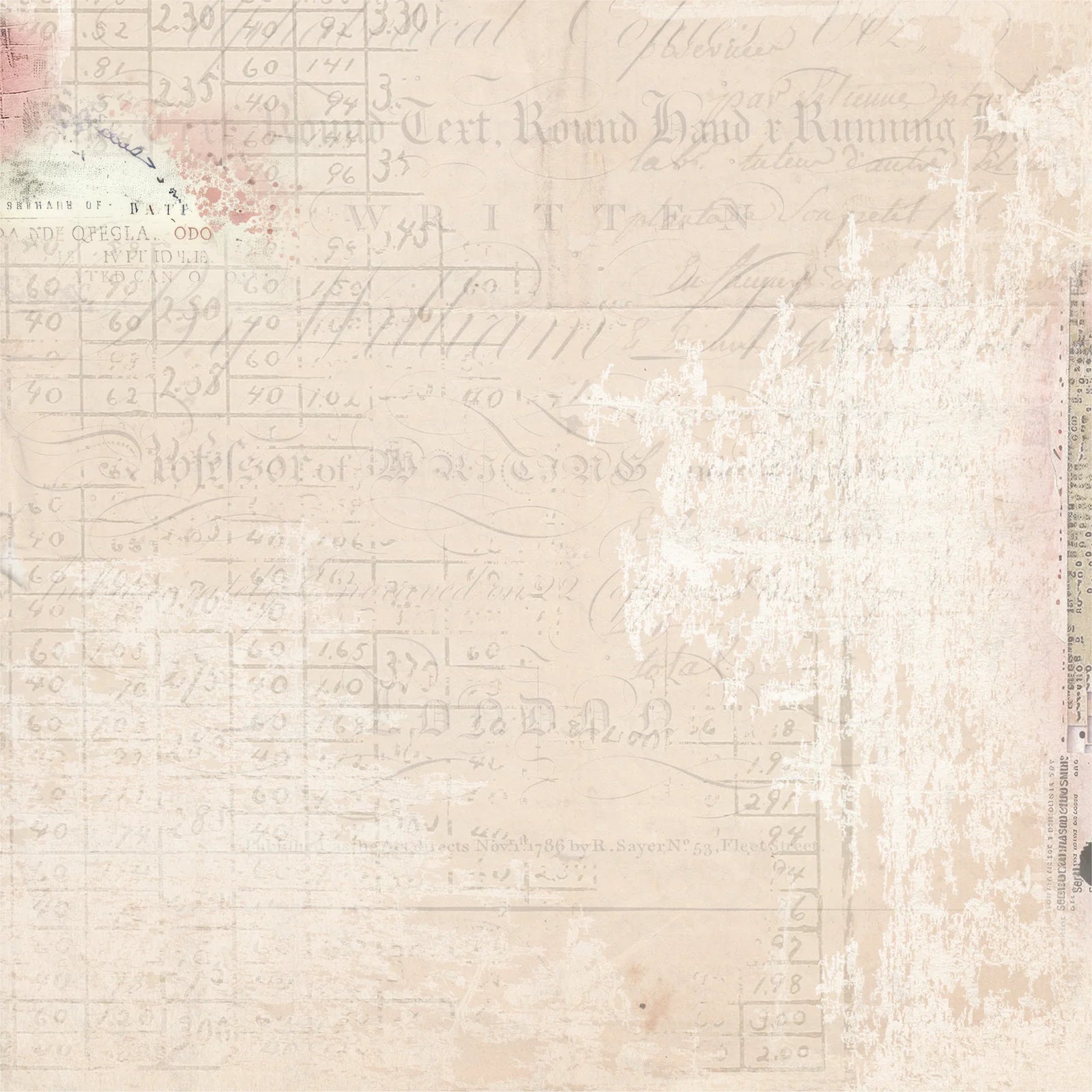 Dressed in Daydreams 12x12 Double-Sided Patterned Singles