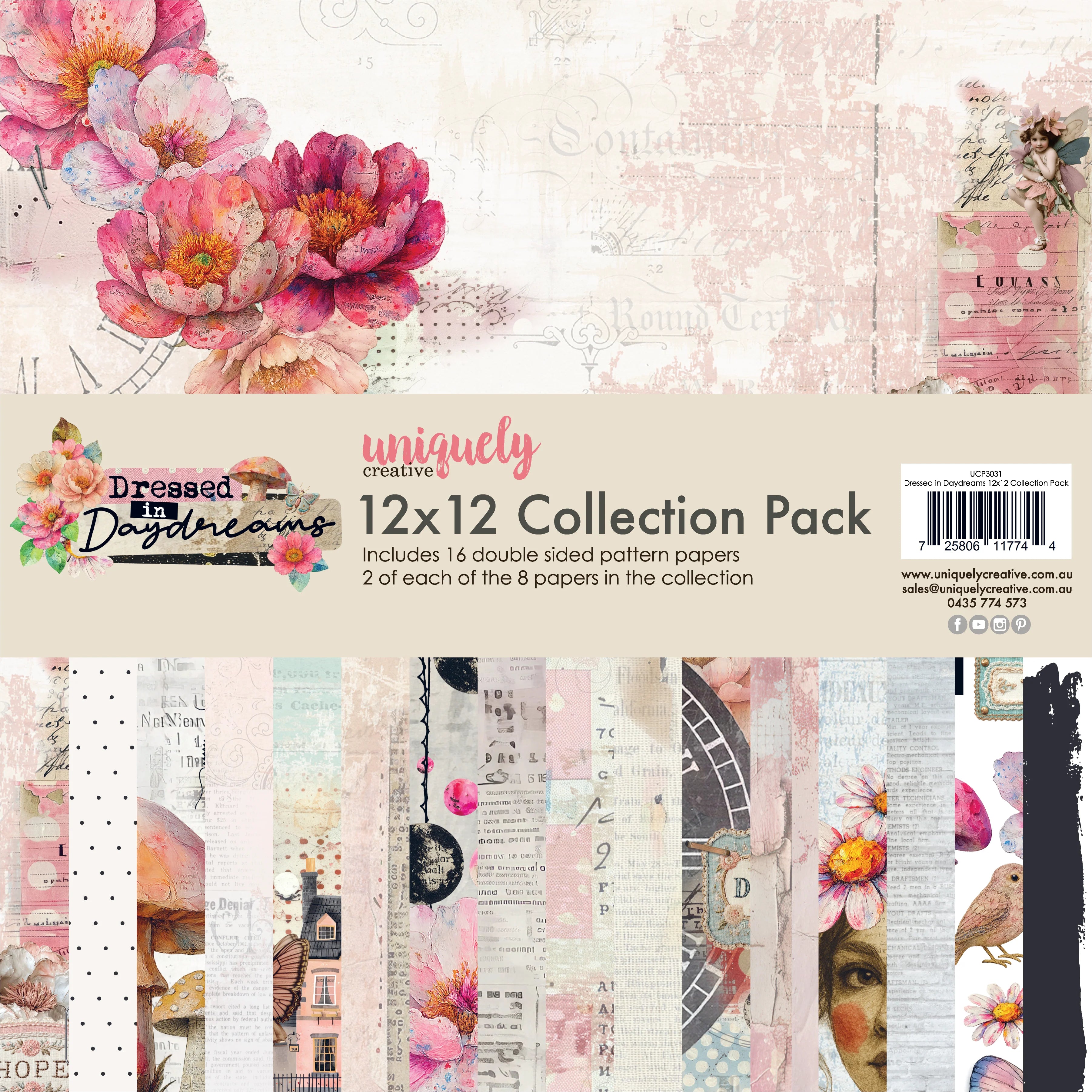 Dressed in Daydreams 12x12 Collection Pack