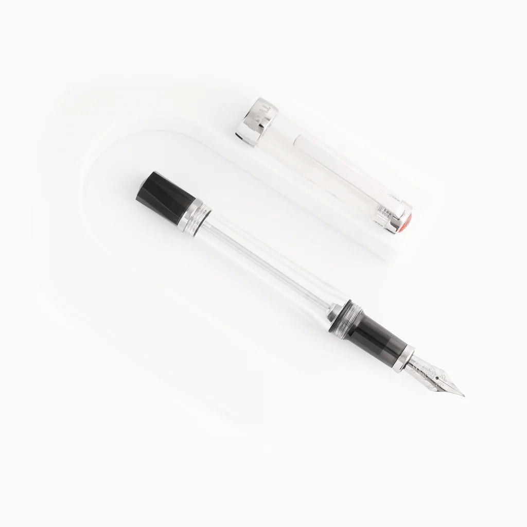 Vac700R Clear Fountain Pen