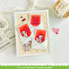Valentine Stamp + Die + Coloring Stencil Set Bundle