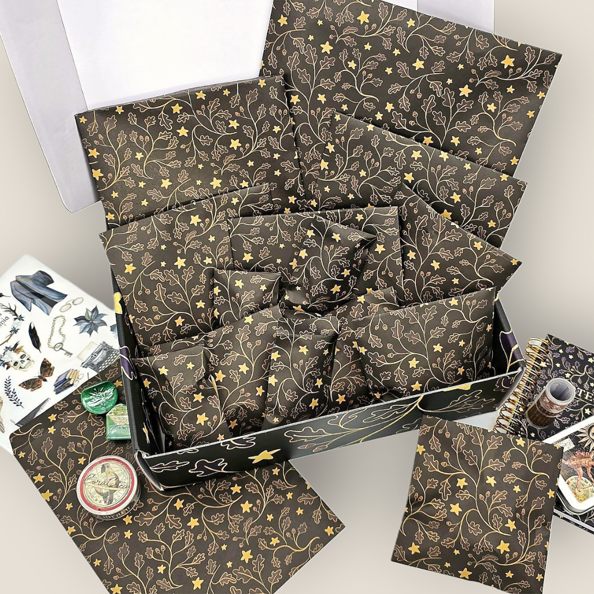 Vintage Craft & Stationery Advent Calendars | CoraCreaCrafts 2025