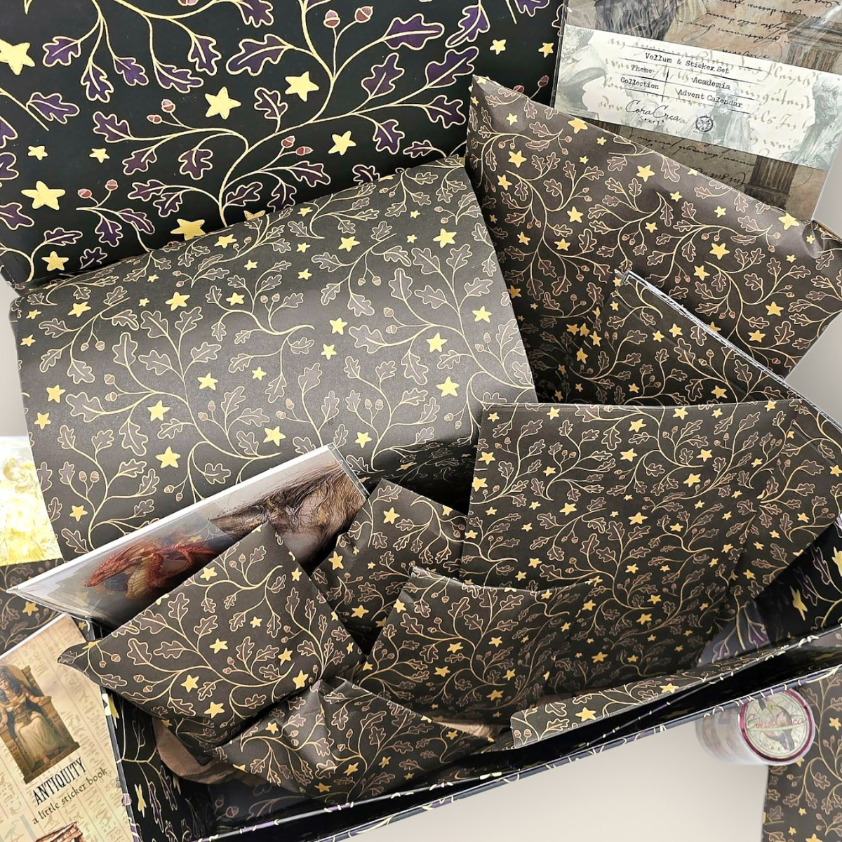 Vintage Craft & Stationery Advent Calendars | CoraCreaCrafts 2025