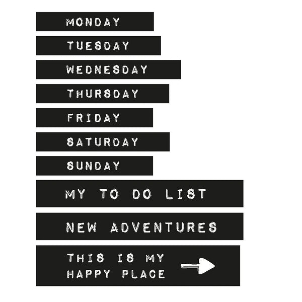 Daily Washi Tape Set | Planner Essentials