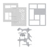 Best Gift Ever Gift Boxes Die + Stencil + Press Plate Bundle