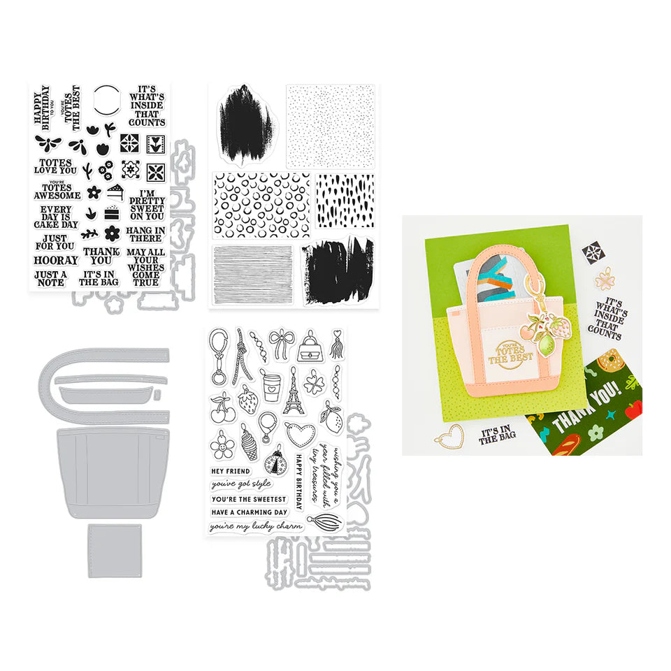 Tote-ally Awesome Stamp + Die Bundle