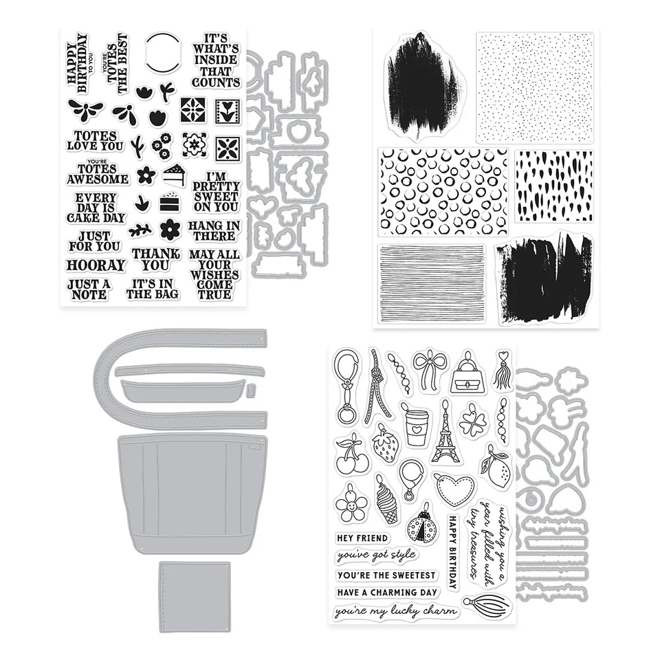 Tote-ally Awesome Stamp + Die Bundle