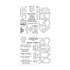 Hero Arts Say It With Style Stamp & Cut Bundle