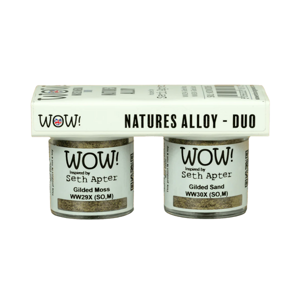 Nature's Alloy Duo Embossing Powders | Seth Apter
