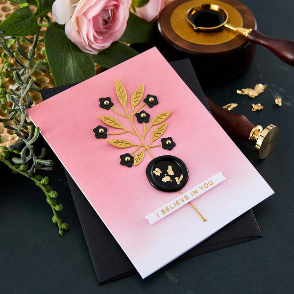 {coming soon: 11/6} Solid 1" Circle Brass Wax Seal Stamp | Sealed by Spellbinders