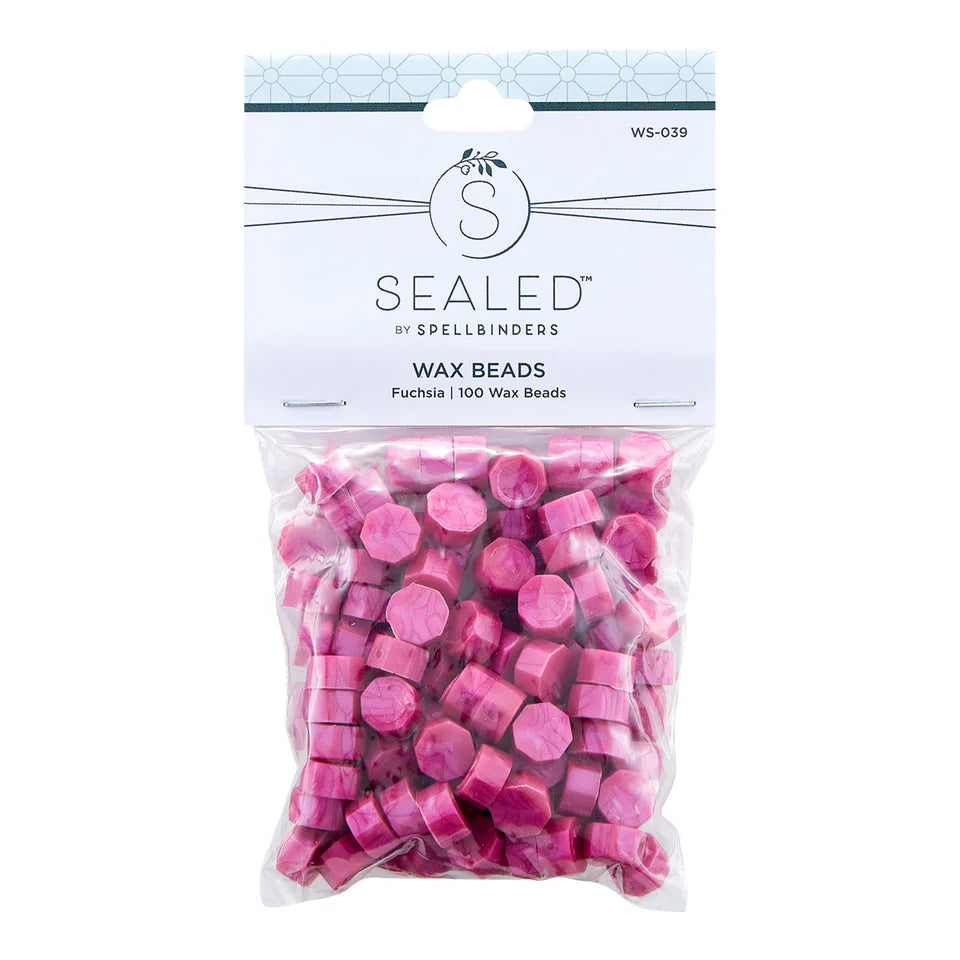 Fuchsia Wax Beads