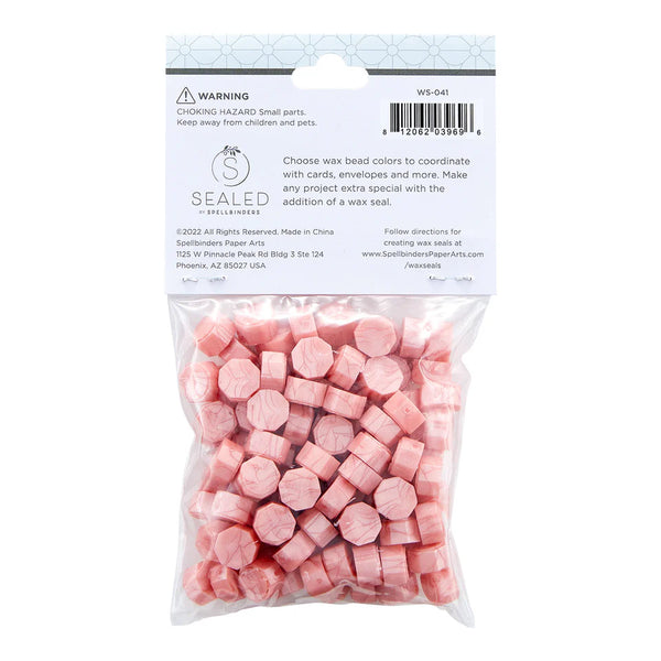 Peachy Pink Wax Beads