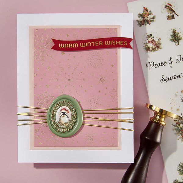 Frames Wax Seal Stamps & Dies Bundle | Holiday Magic
