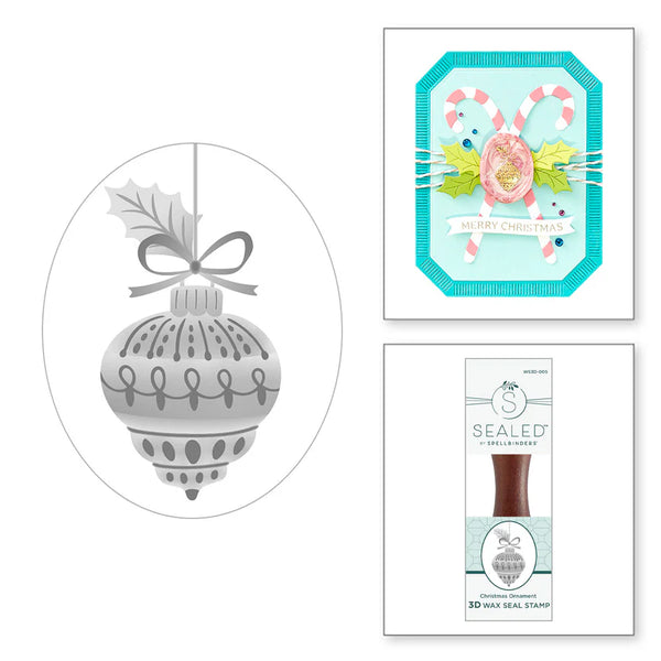 Christmas Ornament 3D Wax Seal
