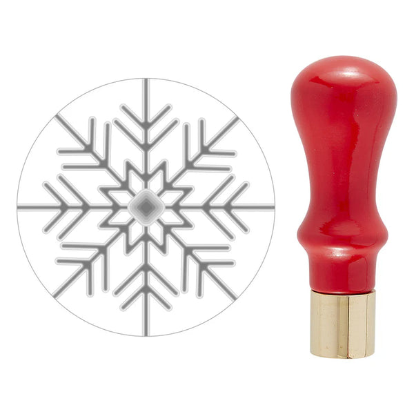 Snowflake Mini 3D Wax Seal | Holiday Magic