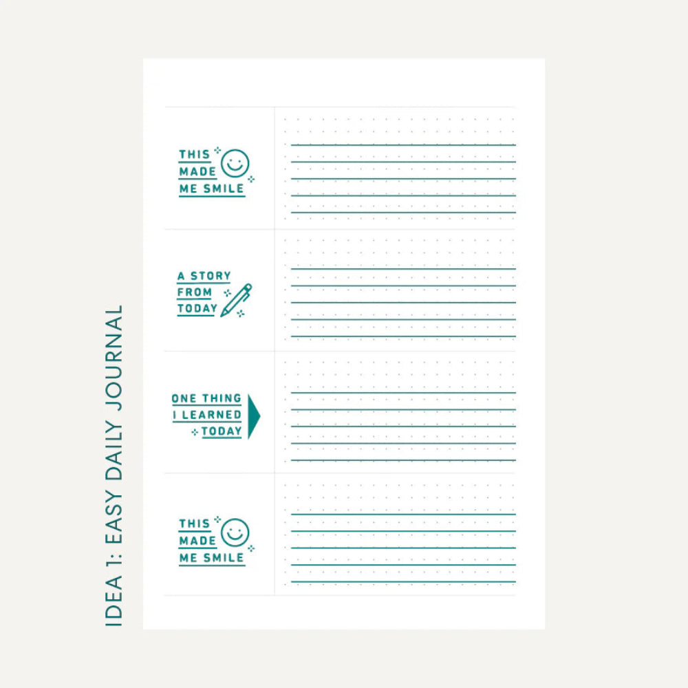 Memory Keeping A5 Weekly Journal