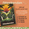 05/29-30: The Weekender Goes Wild 2-Day Virtual Retreat
