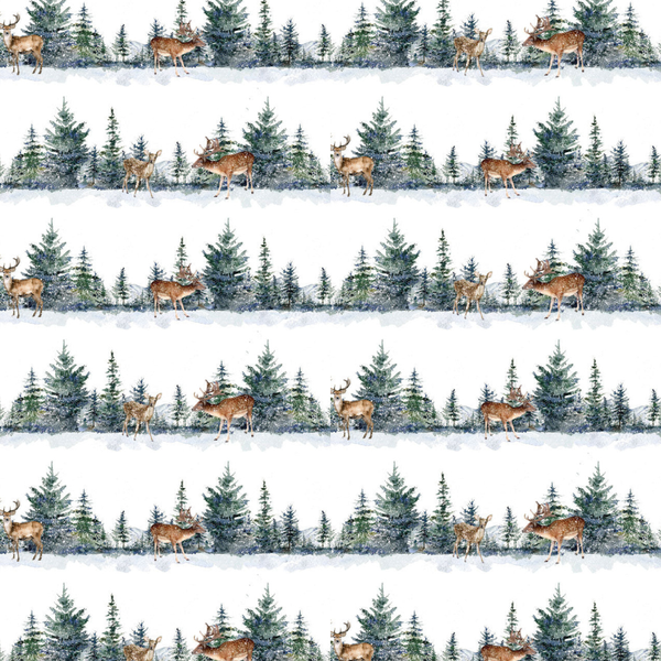 Winter Wonderland Clear Continuous PET Tape