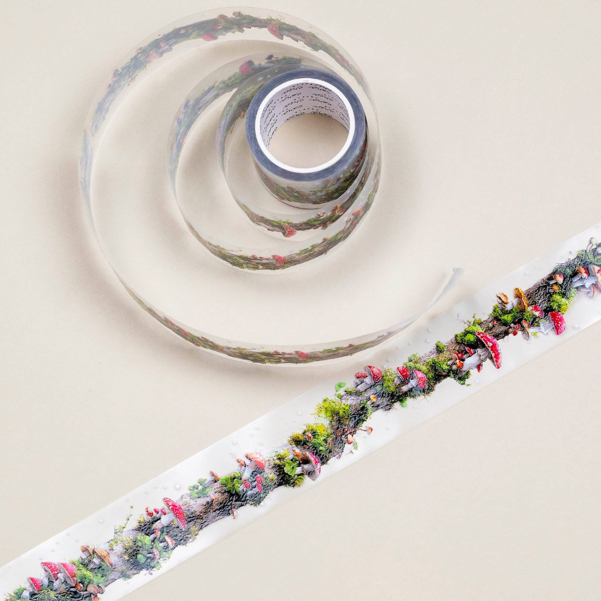 Woodland Fungi Transparent Tape