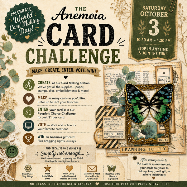 10/03: World Card Making Day | The Anemoia Card Challenge