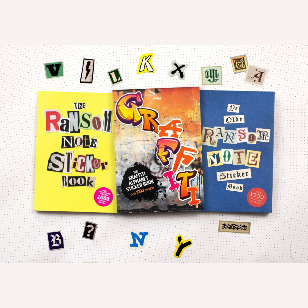 Ye Olde Ransom Note Sticker Book