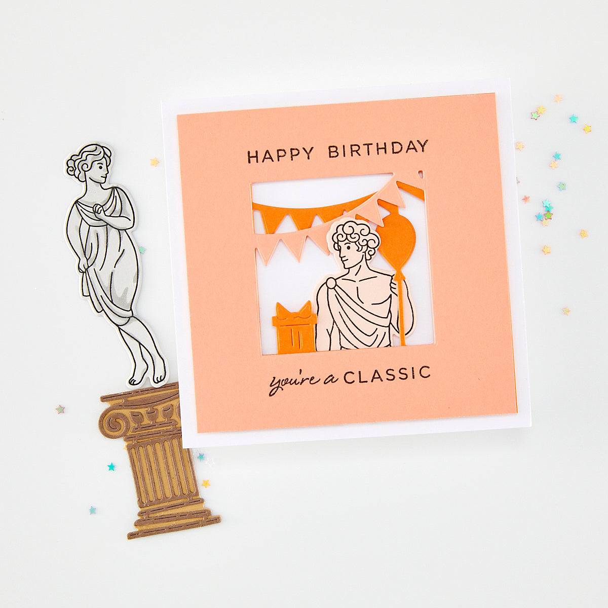 You're A Classic Layering Stencil Set