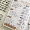 29 More Prompts 4x6 Clear Stamp Set