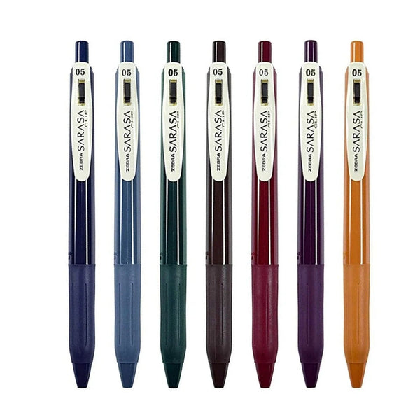 Sarasa 0.5 mm Clip Pens | Vintage Colors {multiple colors}