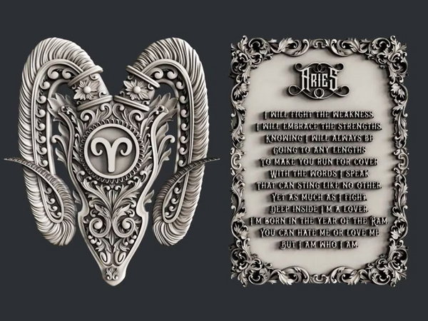 Zodiac Collection 3D Silicone Moulds {clearance}