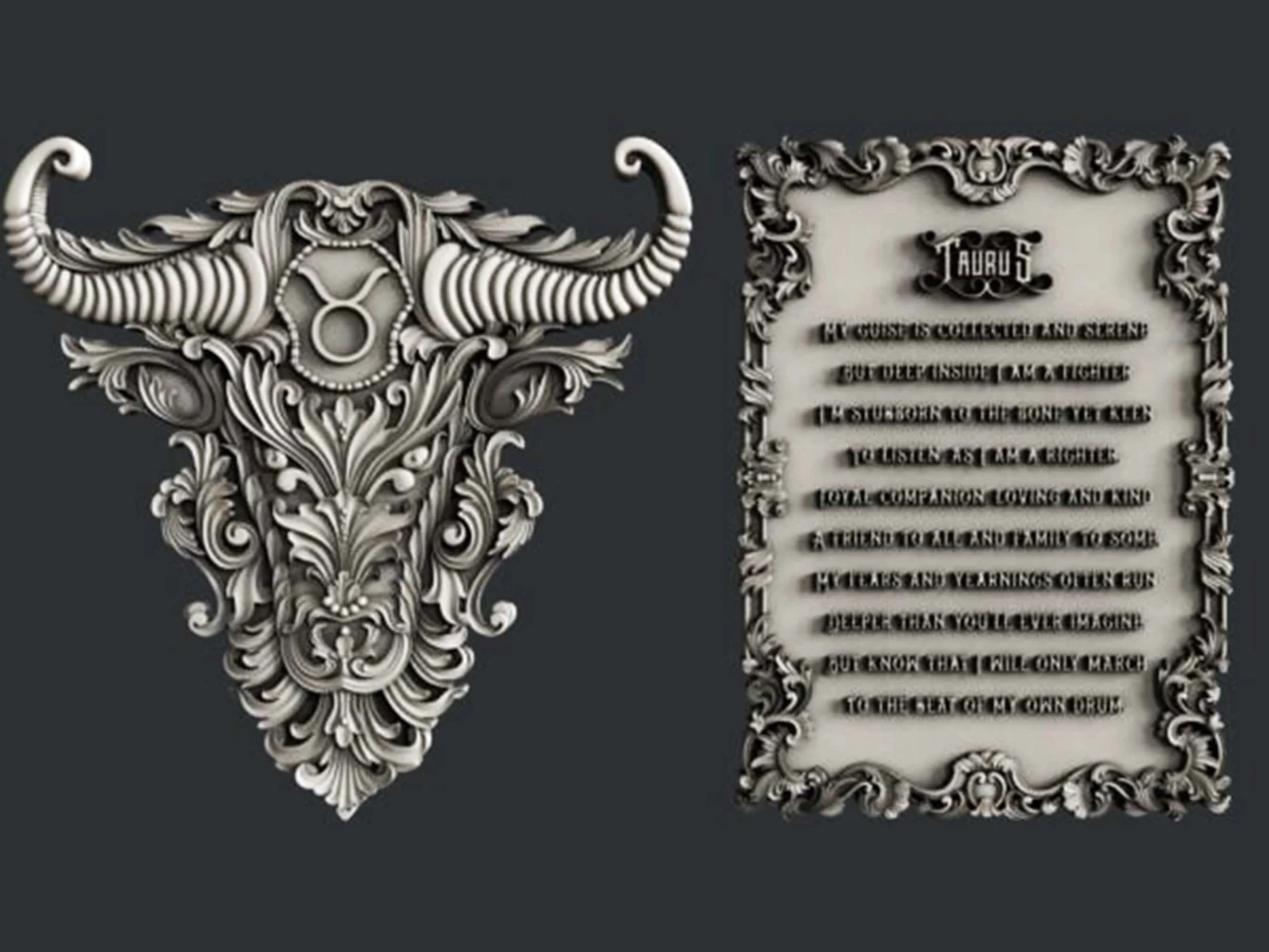 Zodiac Collection 3D Silicone Moulds {clearance}