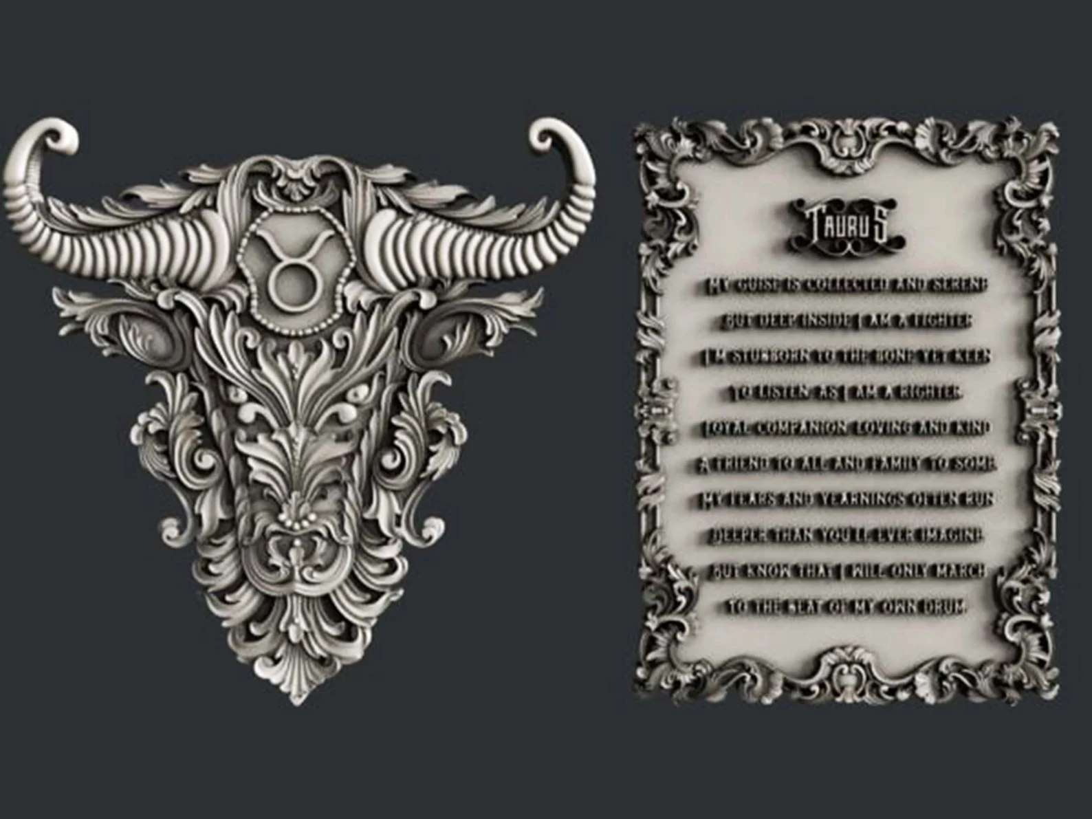 Zodiac Collection 3D Silicone Moulds {multiple styles}