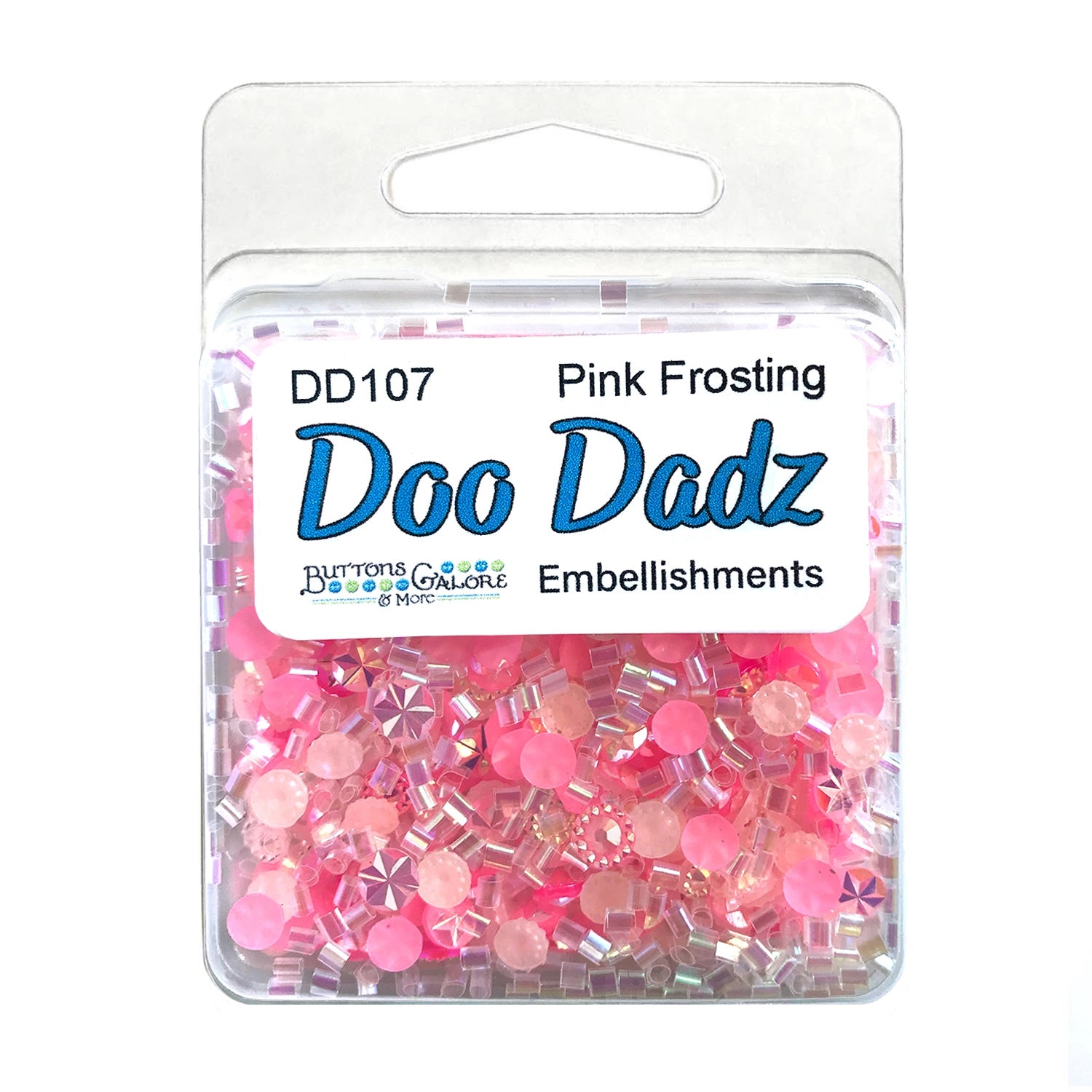 Pink Frosting Doo Dadz Shaker Elements
