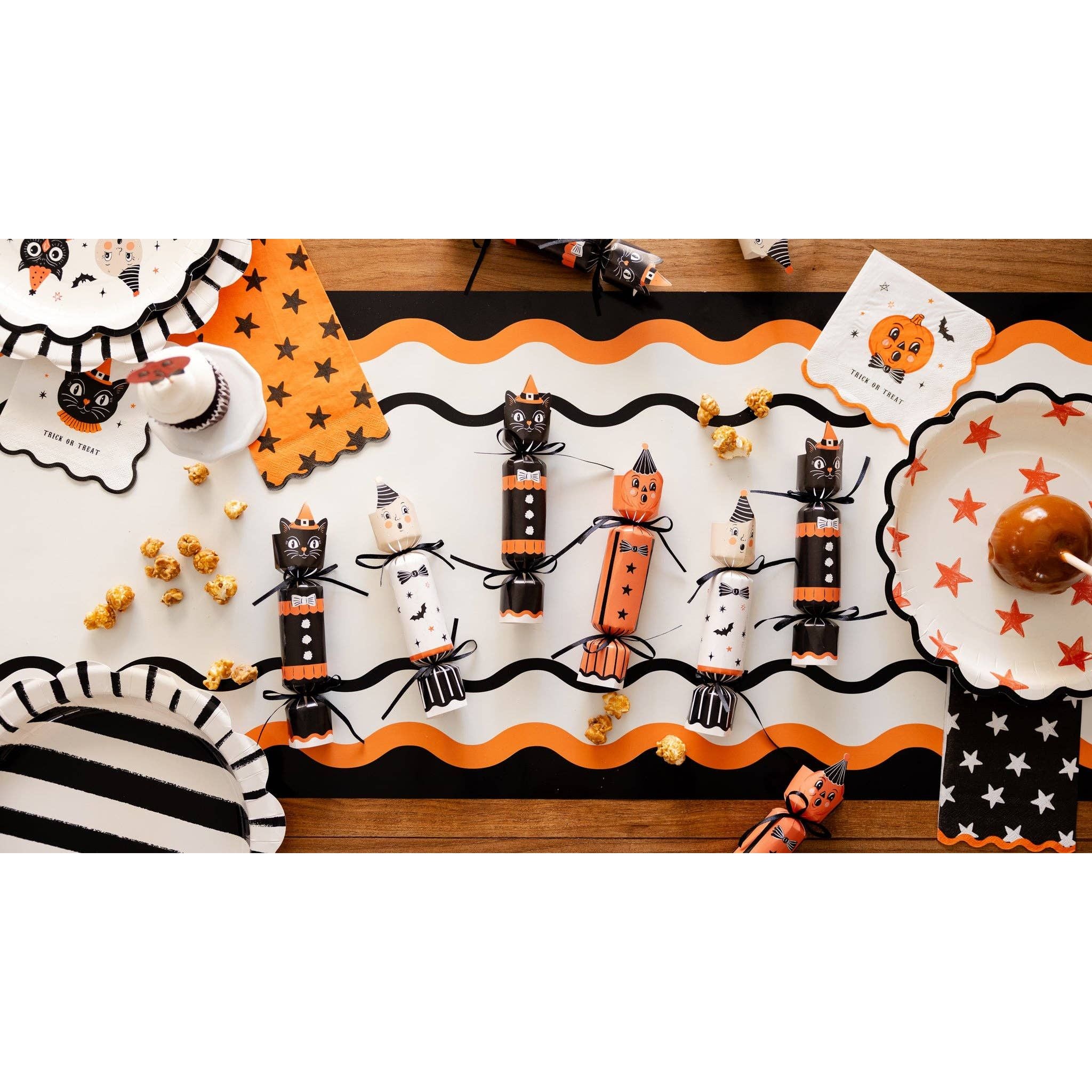 Vintage Halloween Characters Party Crackers
