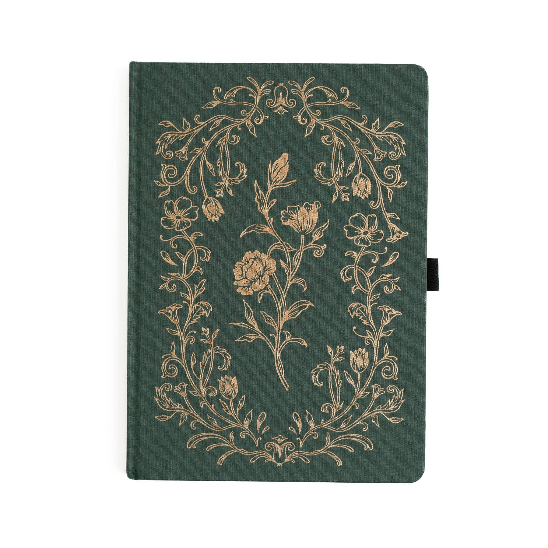 Antique Floral B5 Dot Grid Notebook