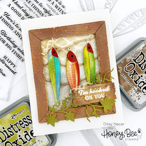Fishing Lures Lovely Layers Die Set