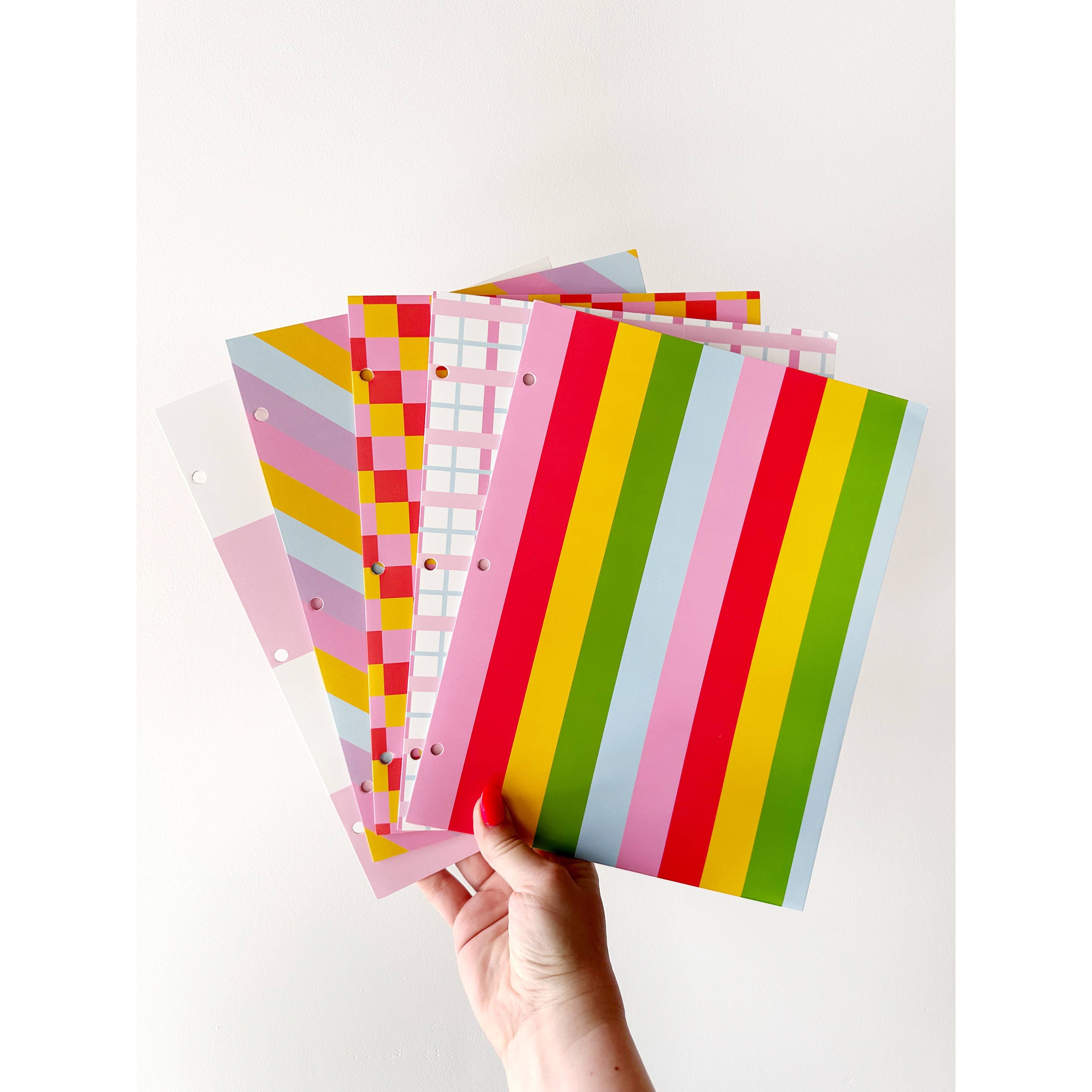 Pattern Collection Pocket Folders