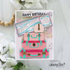 Ticket To Ride 6x8 Clear Stamp Set