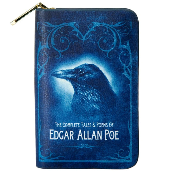 Edgar Allan Poe Book Art Wallet