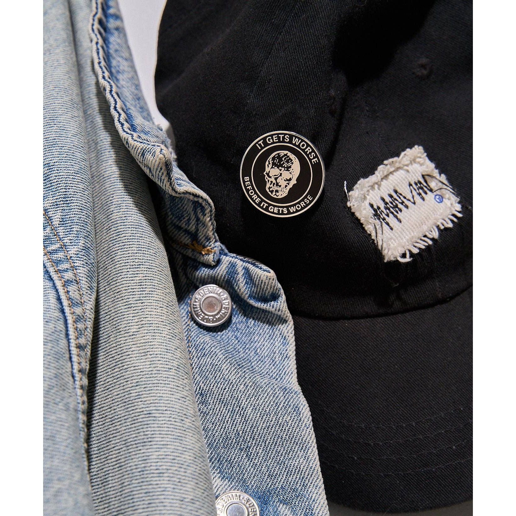 It Gets Worse Enamel Pin {Limited Edition}