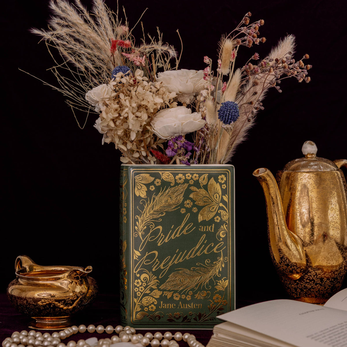Pride and Prejudice {Style 2} Large Book Vase
