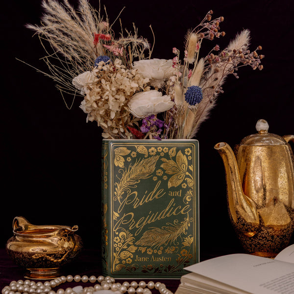 Pride and Prejudice {Style 2} Large Book Vase
