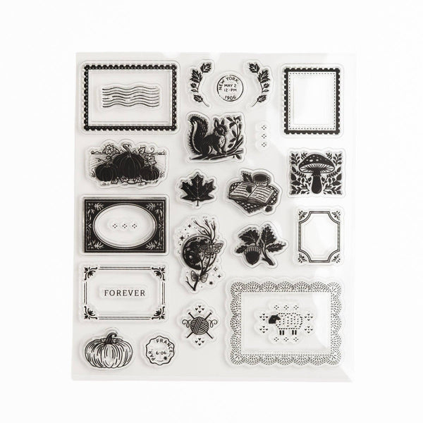 Quiet Corners Acrylic Stamp Set