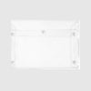 Large Clear Essentials Pouch with Snap Closure