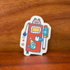 Weekly Journal Holographic Vinyl Sticker