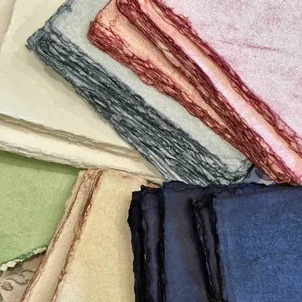 Handmade Deckled Edge Paper Bundles