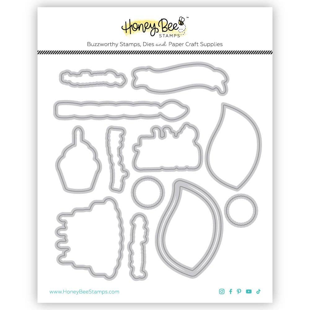 Birthday Candle Coordinating Die Set | Vintage Gift Card Box Add-On {Retired}